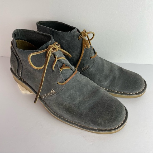 Wolverine Other - Wolverine Julian 1883 Gray Suede Leather Chukka Ankle Lace Up Boots